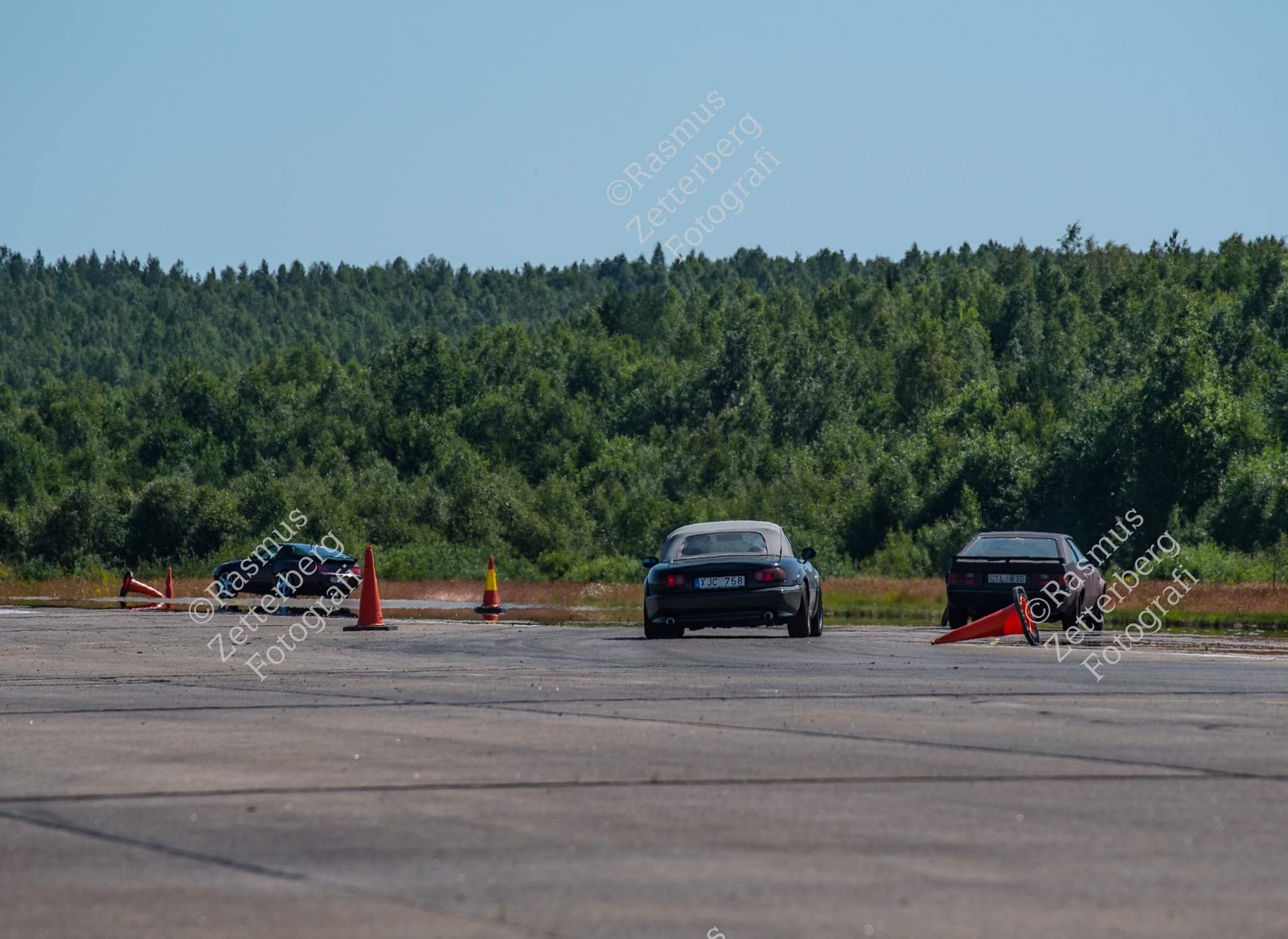 Bankörning Flygstaden 20.07.19